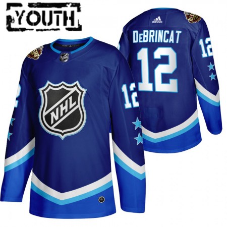 Kinder Eishockey Chicago Blackhawks Trikot Alex DeBrincat 12 2022 NHL All-Star Blau Authentic